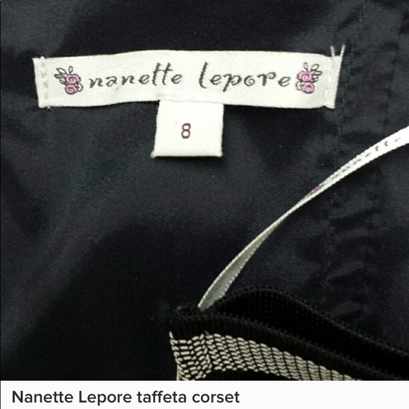 Nanette Laporte taffeta corset - Picture 3 of 4